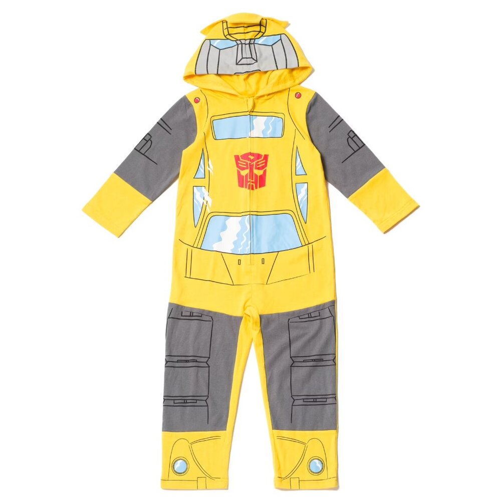 Transformers Bumblebee Zip Up Coverall Costume